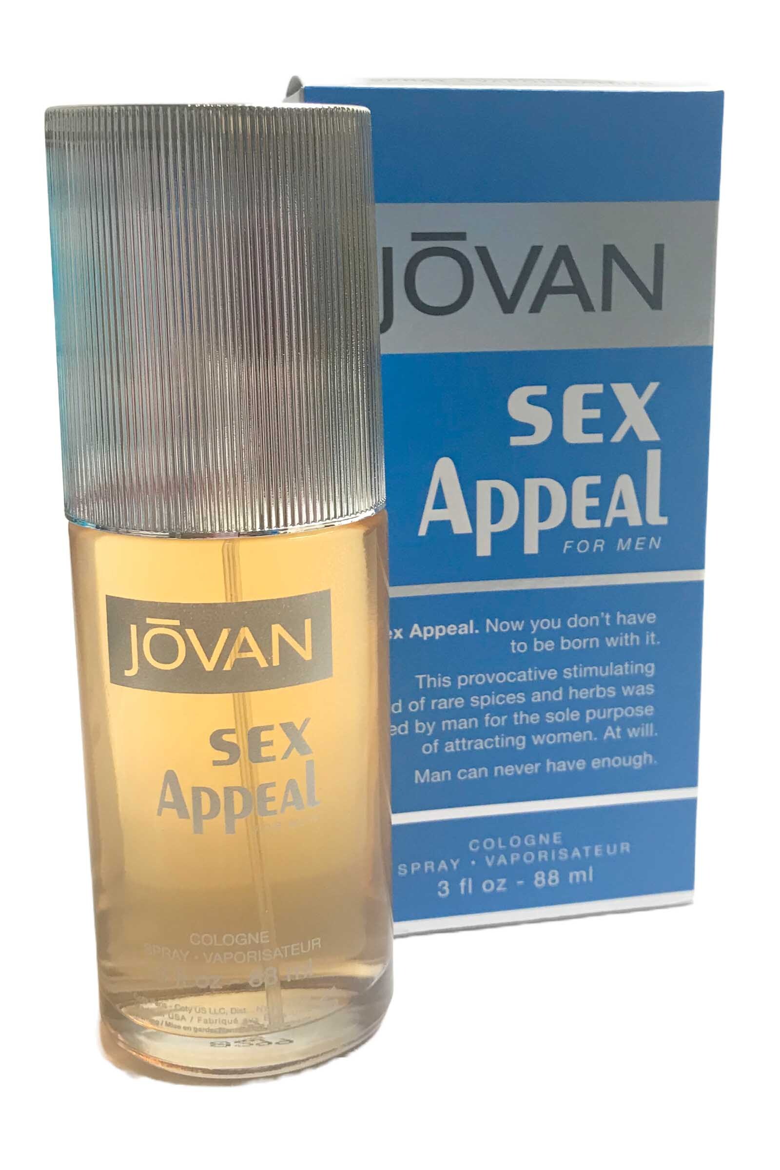 Jovan Sex Appeal For Men Cologne Spray 88ml Mens Fragrance Ebay